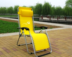 柠檬黄色休闲椅